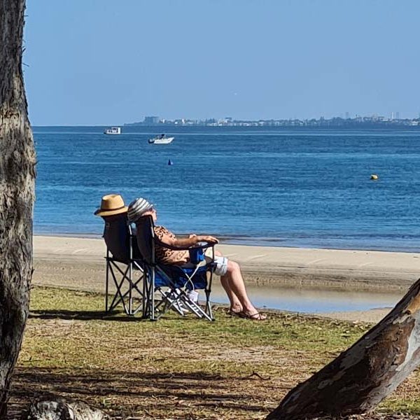 bribie island water front relaxation